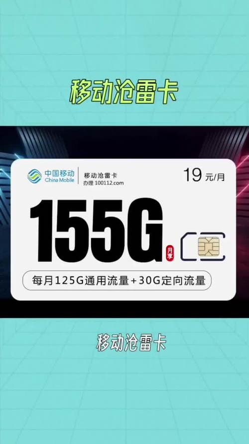 移动沧雷卡19元155g你了解吗