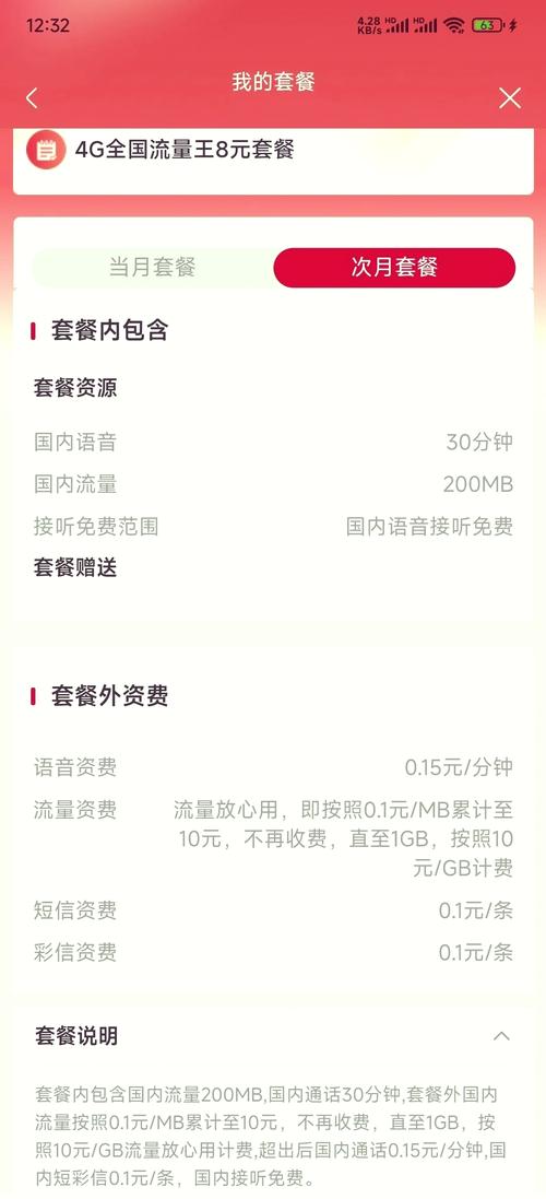 联通卡轻松变4g流量王8元套餐