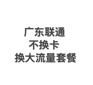 广东联通流量王白银版套餐详解