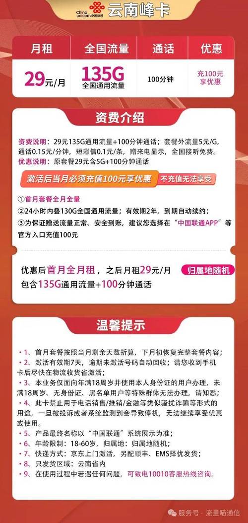 2024年11月中旬联通流量卡指南多款套餐推荐联通推荐指南
