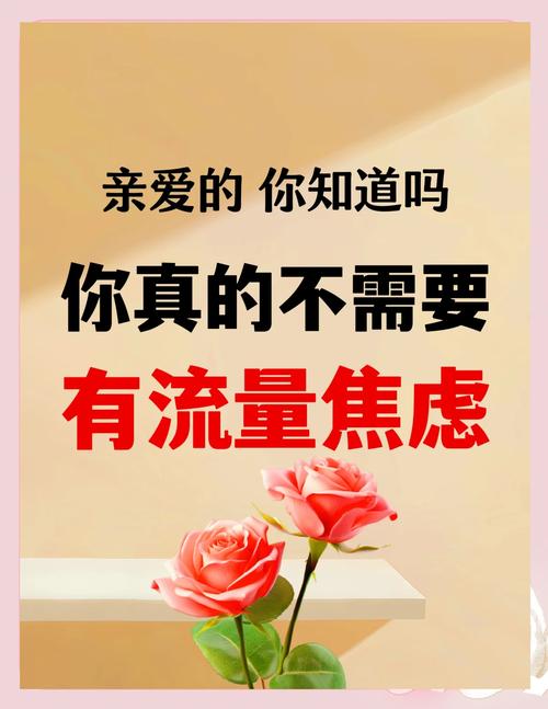 别被流量焦虑困扰你其实很优秀