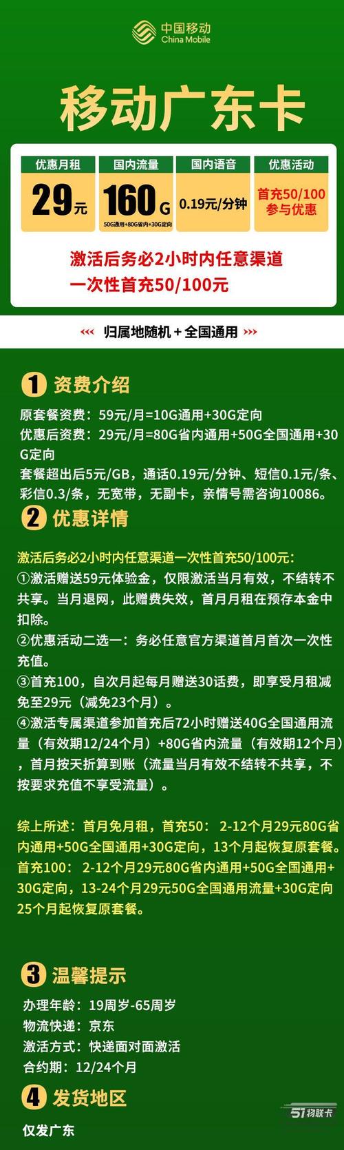 广东移动29元160G流量套餐实测：到底值不值得冲？一篇说透核心问题