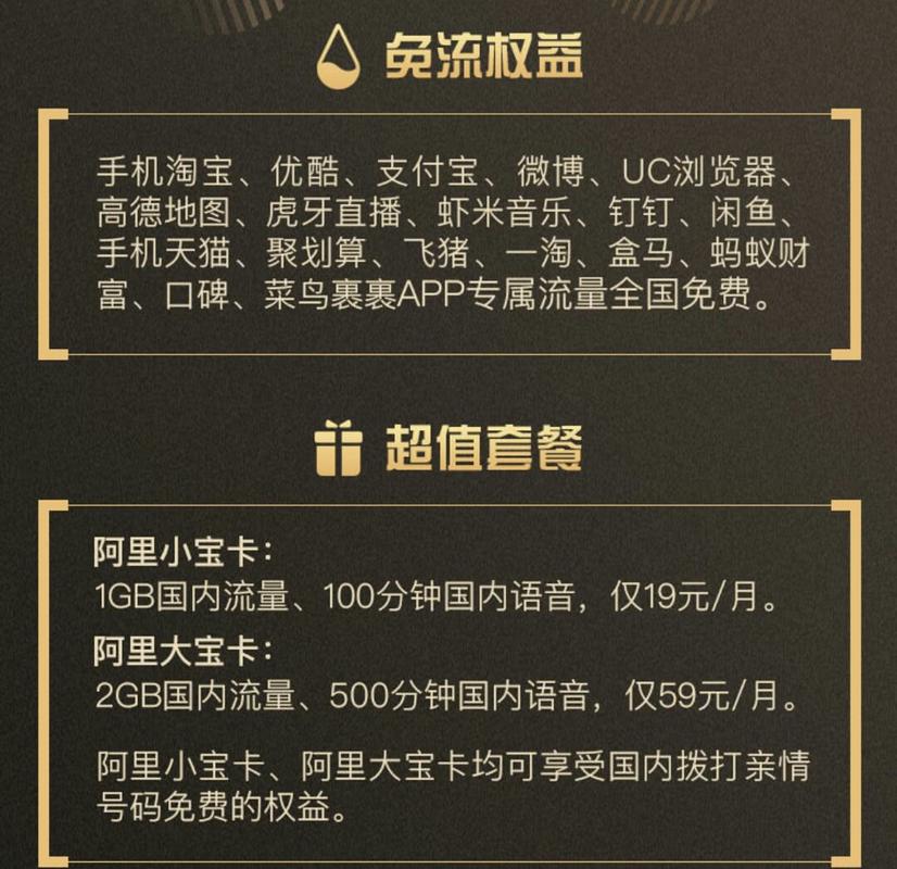 阿里宝卡三大应用即将免流网友直呼给力