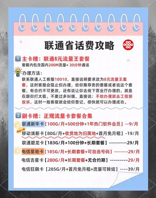 手机卡月租太高教你如何改最低套餐