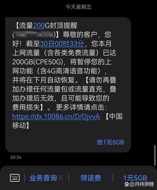 流量200g封顶被关闭上网功能了怎么办