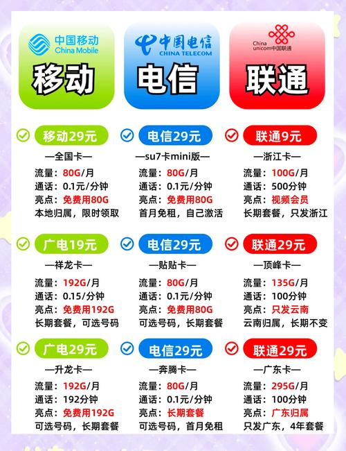 开学季流量免费领移动电信联通任你选