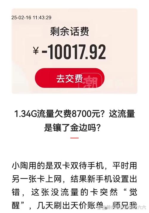 快要成真了    这位大学生用的双卡双待手机一个卡有半月流量一个