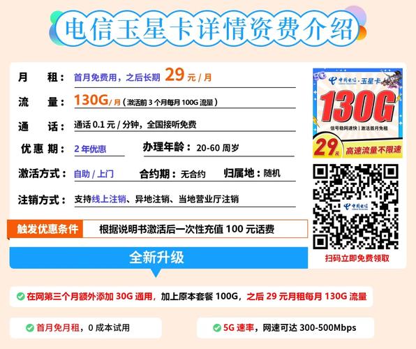 电信与联通流量卡大曝光2025年超值流量卡推荐电信玉星卡星际卡和