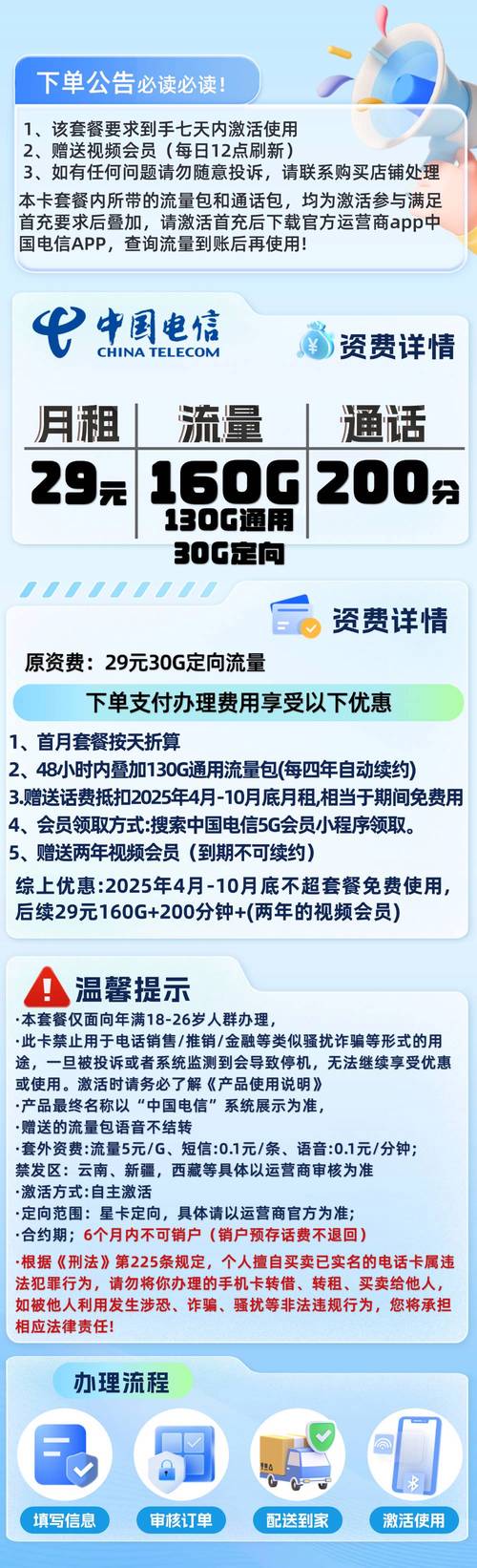 流量 500分钟云南联通59元月享235g 100分钟 支持宽带广东电信
