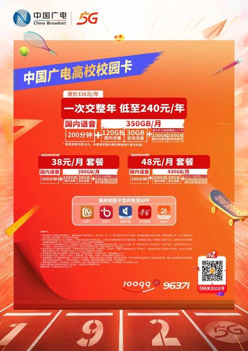 广电校园卡全新上线超大流量超值享受嗨翻新学期