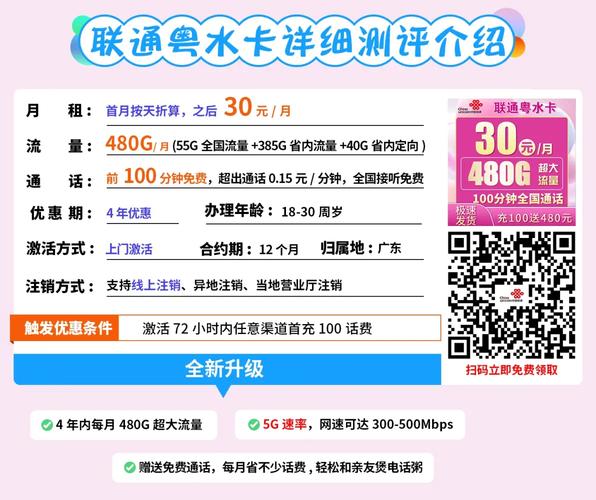 流量焦虑185g235g480g超大流量卡横评从月租到流量详细对比