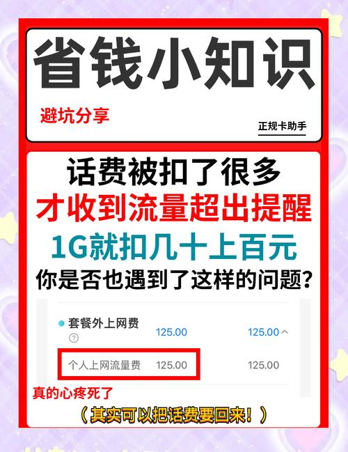 流量超额扣费三步教你轻松退款