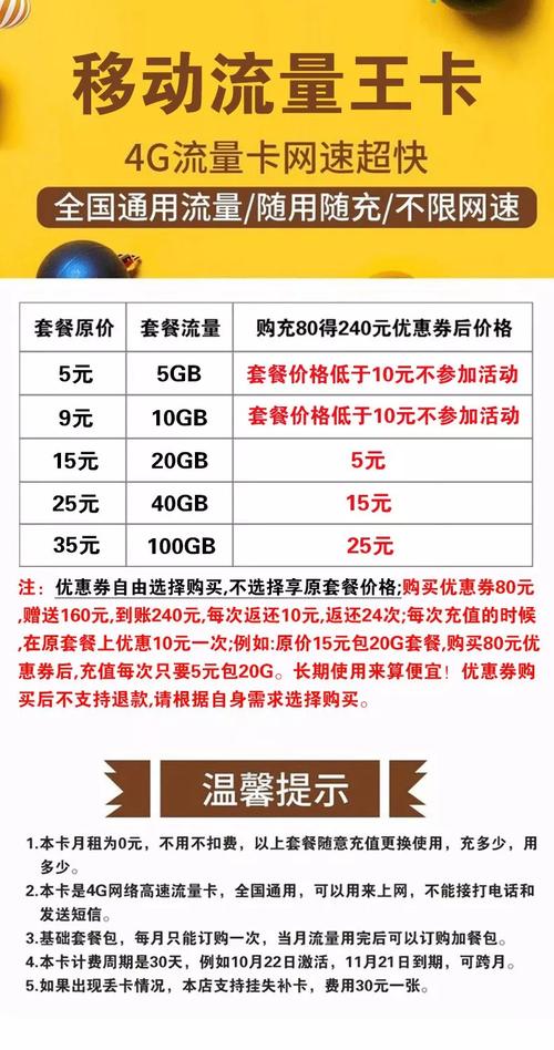 全网全林0月租上网卡4g路由器ufi移动流量王卡