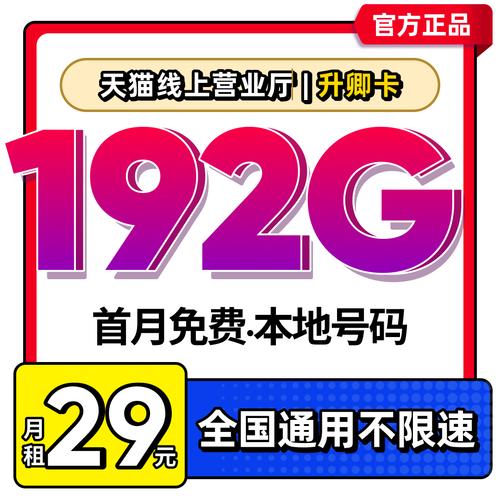 大王卡4g5g流量卡全国通用大流量让你随时随地在线冲浪
