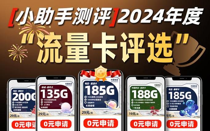 精选10款四大运营商手机卡套餐合集