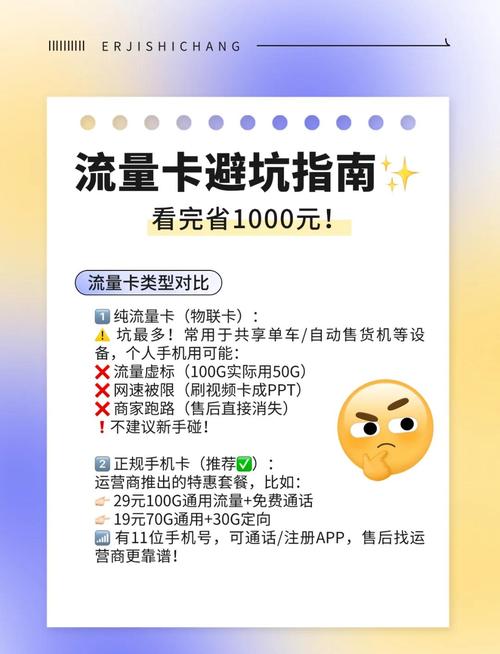 流量卡避坑指南选卡不踩雷