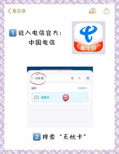 电信5元无忧卡办理指南