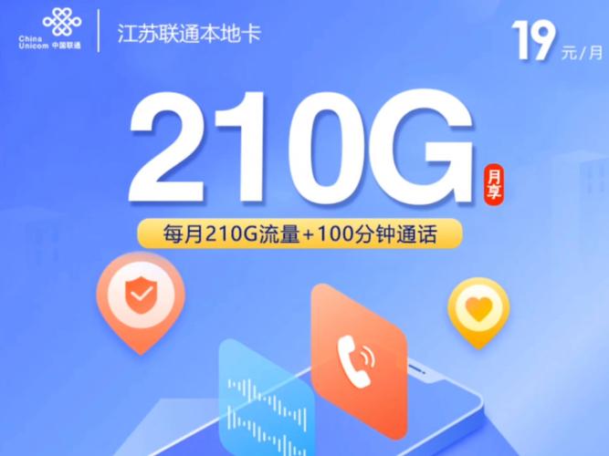 联通真的牛19元210g超大流量卡真的香