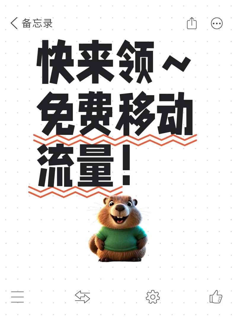 无套路移动流量 一起撸羊毛 中国移动