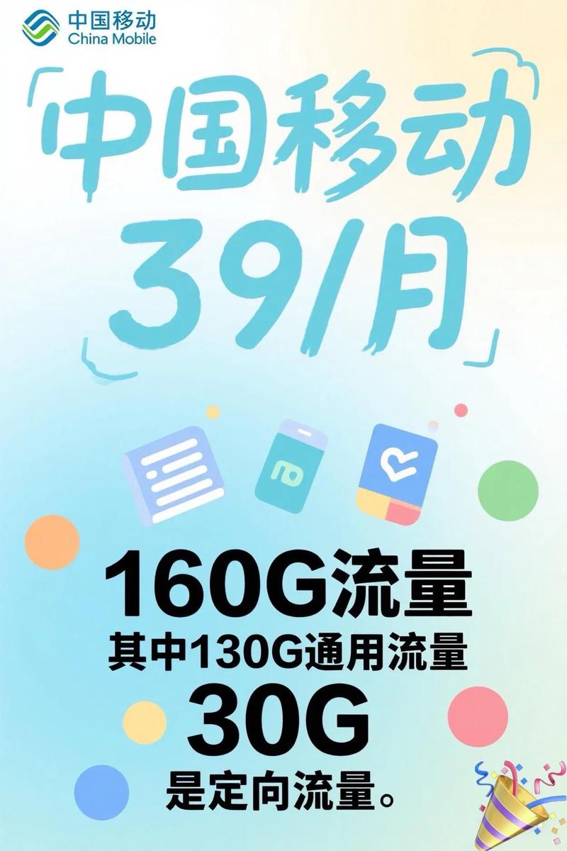 39元爆款神卡学生党必冲月租39元130g全