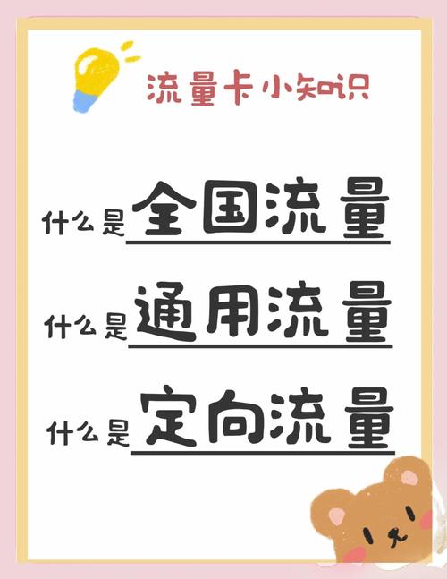 流量卡种类详解通用流量和定向流量全解析