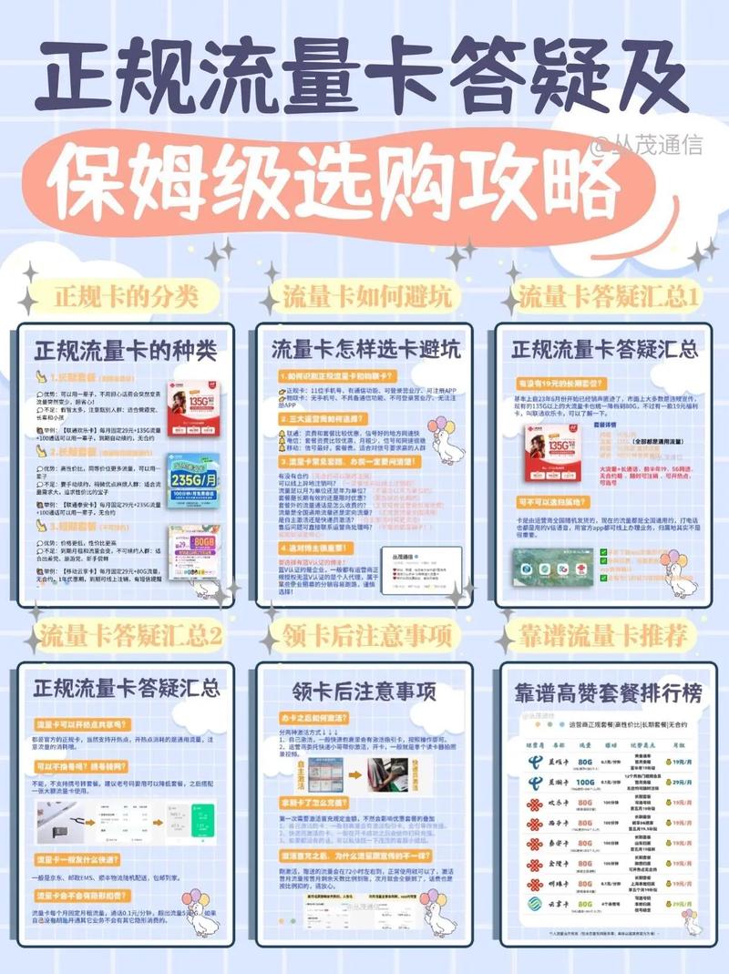 码住流量卡保姆级避雷攻略吐血整理