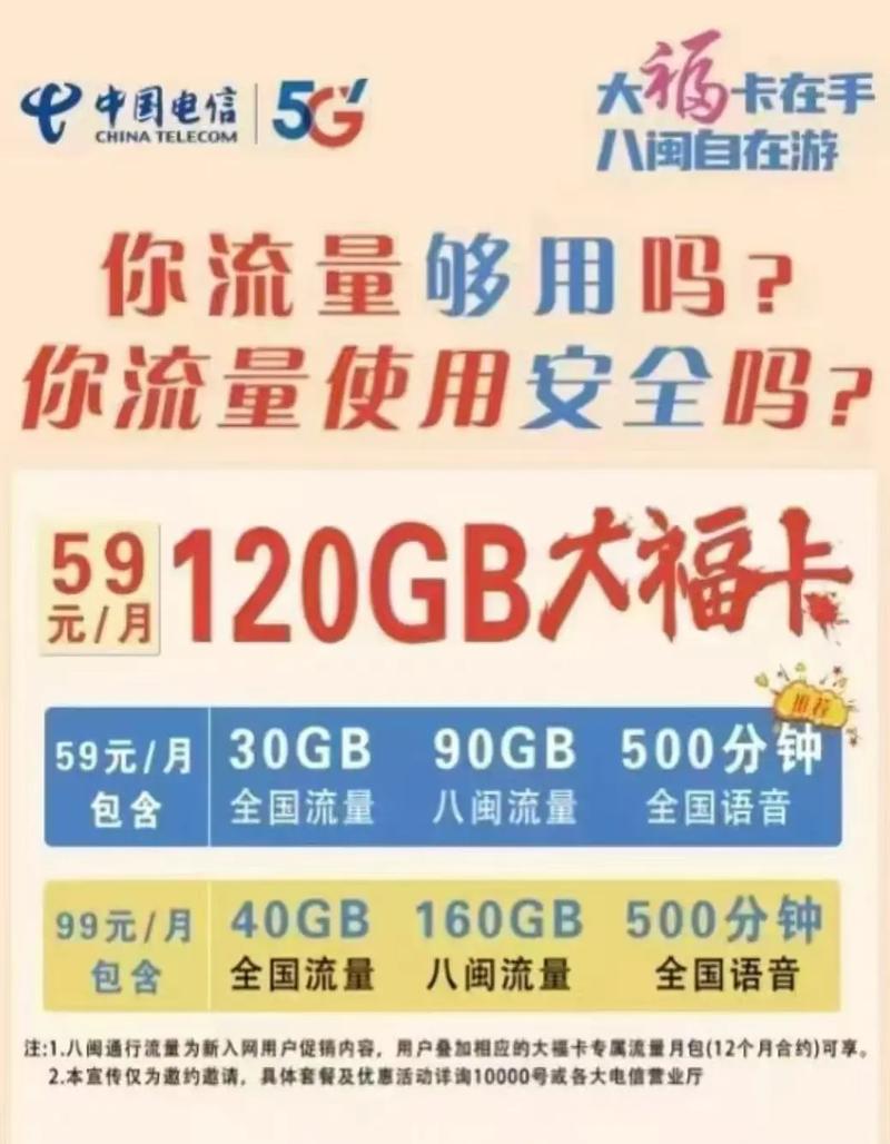 电信新春流量卡