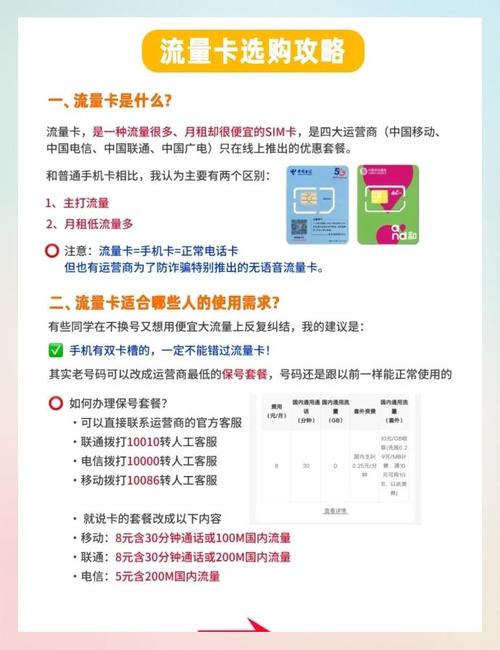 流量卡选购指南省钱又省心的秘诀