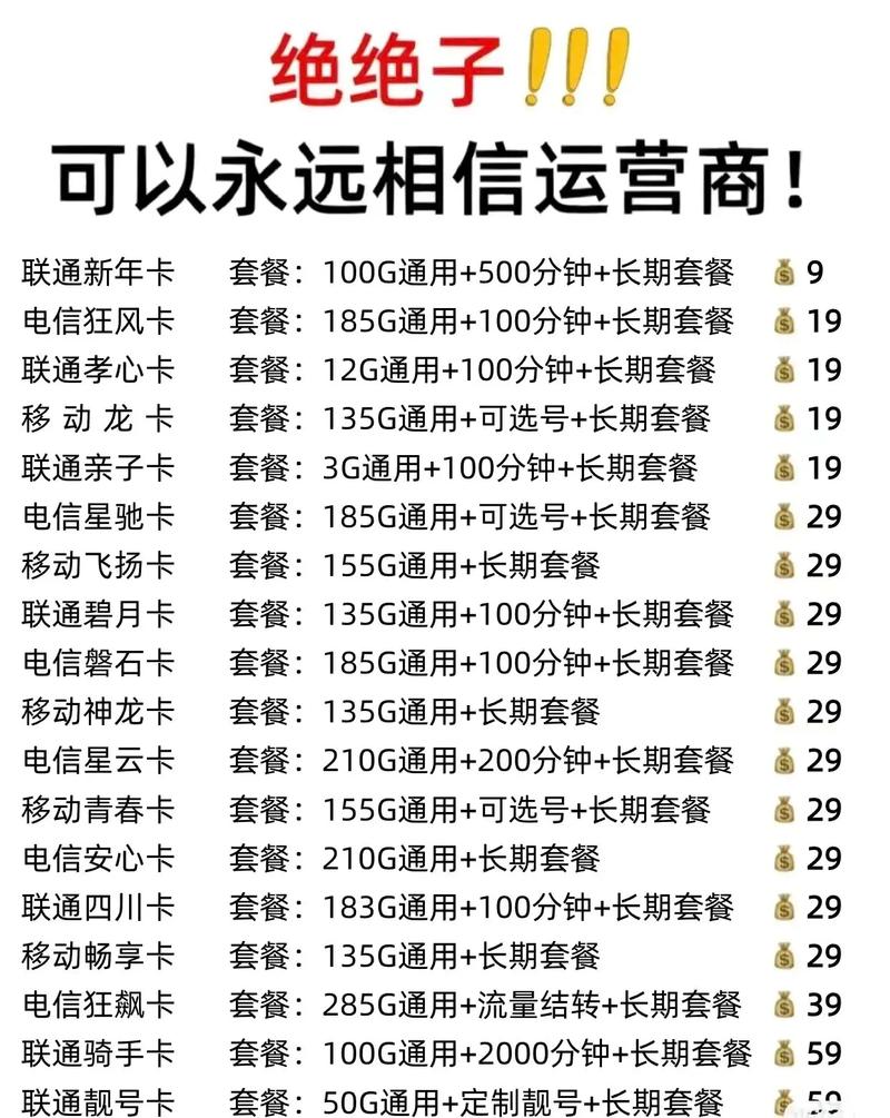 流量卡 流量卡避坑指南 流量卡推荐 流量卡怎么选