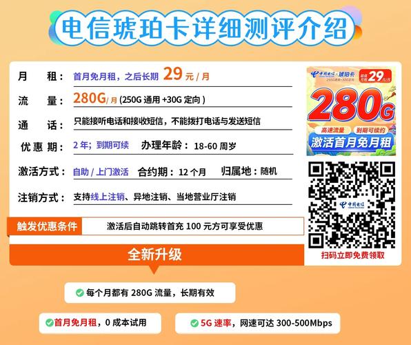 电信星卡29元235g流量 100分钟通话流量卡测评