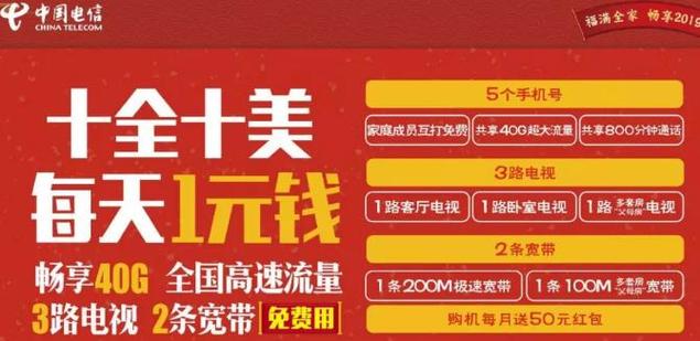 十全十美199畅享套餐