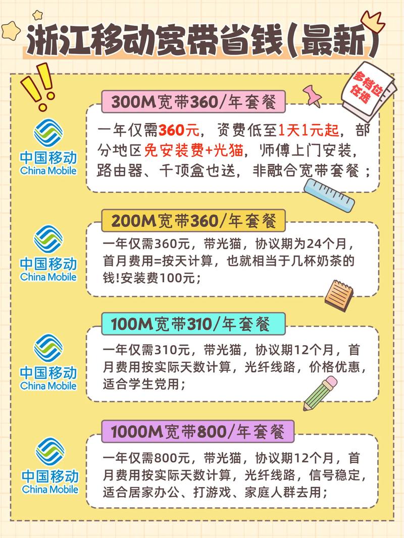 浙江移动宽带保姆级省钱攻略浙江的宝子们最近被问b