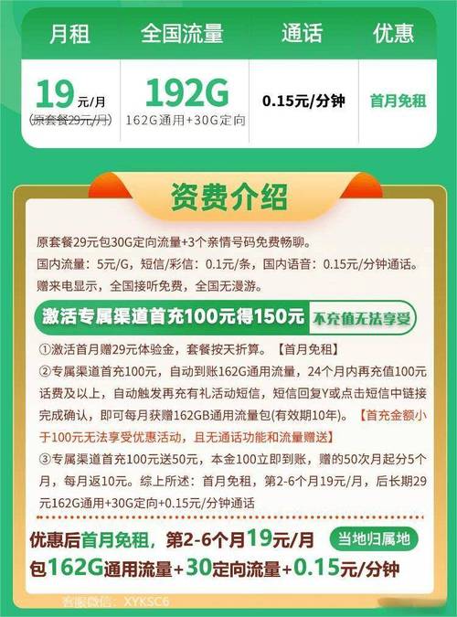 广电福兔祥龙卡192g流量可选号长期套餐归属地可选