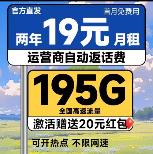 流量超多的电信副卡
