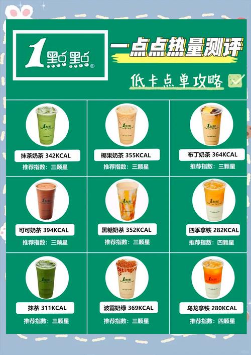 减脂期间一点点奶茶低卡点单攻略