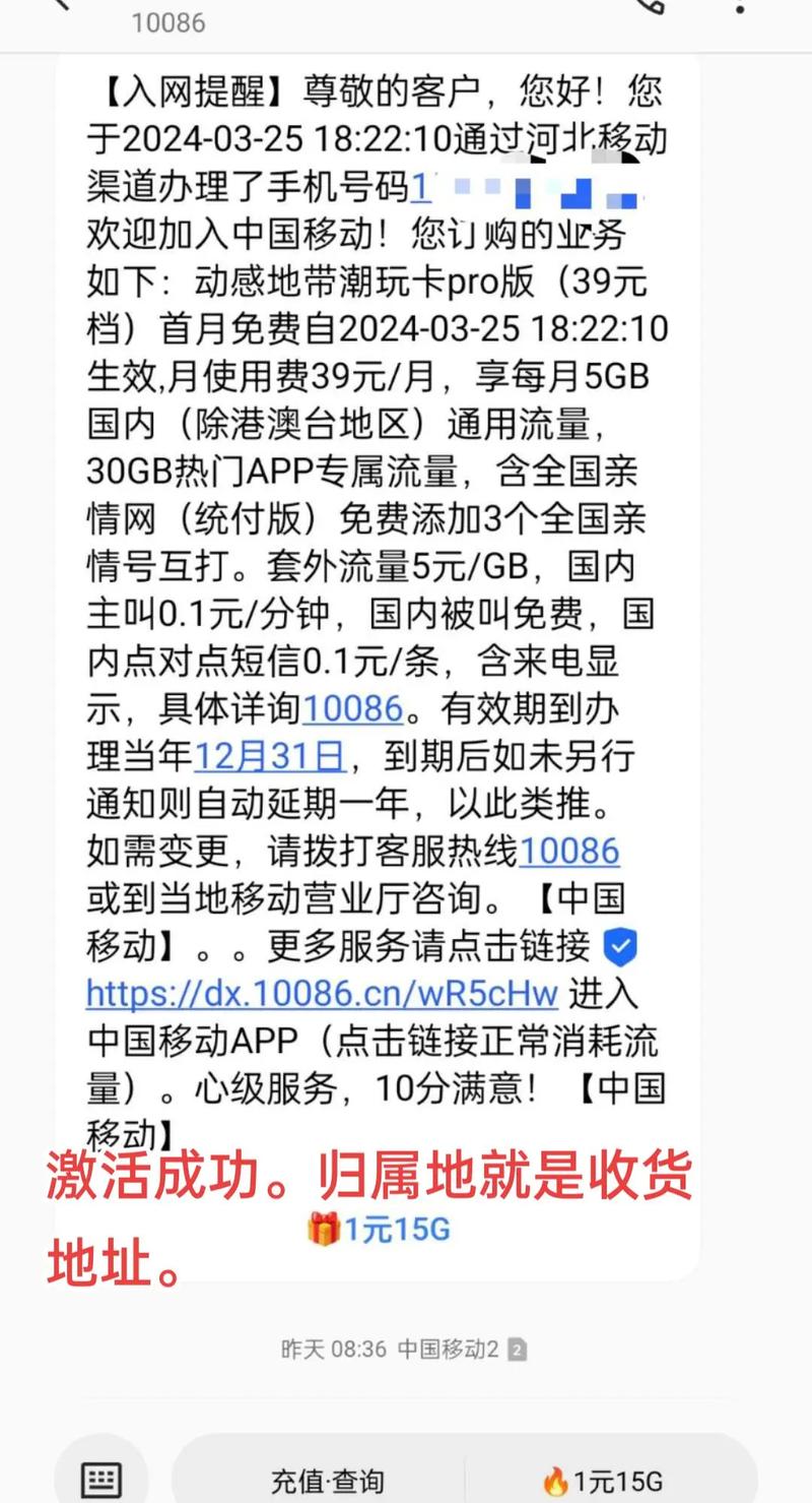 中国移动动感地带潮玩卡专属流量