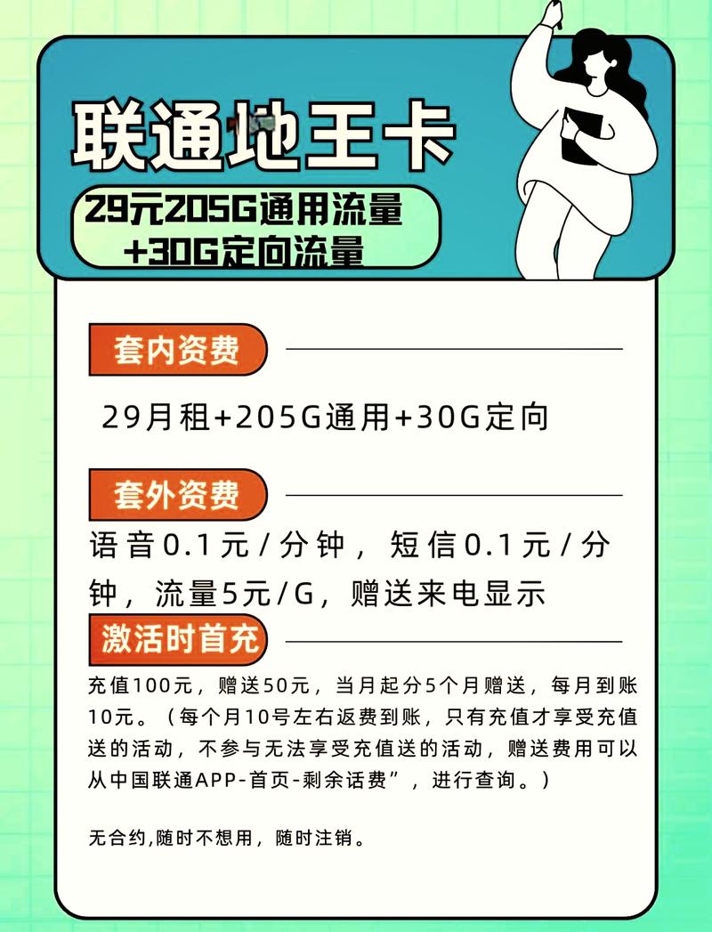 联通地王卡超值235g流量