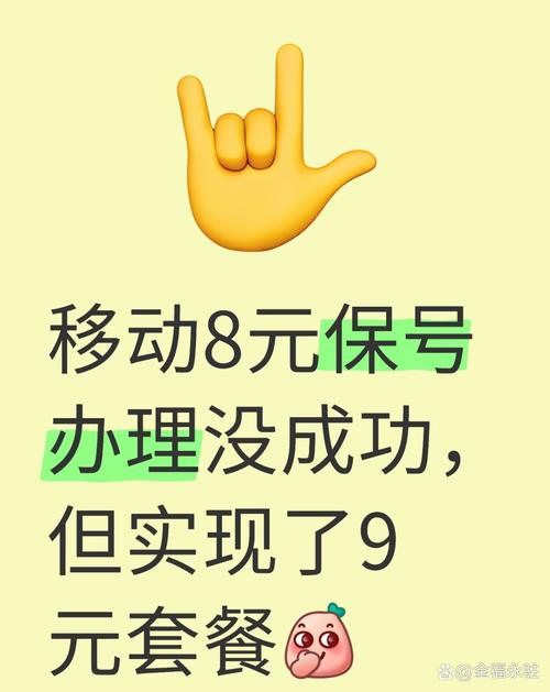 本来打算办理移动8元保号没想到巧合解锁了超划算的9元套餐