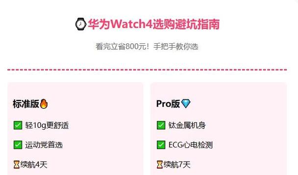 华为watch4攻略避坑功能 华为watch4购买指南避坑指南 隐藏