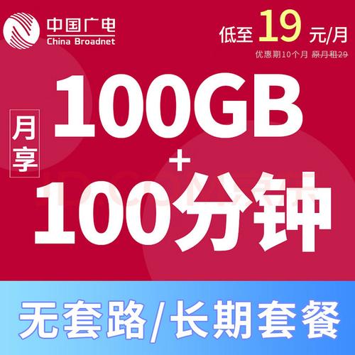 终生大流量卡中国广电双百套餐什么值得买