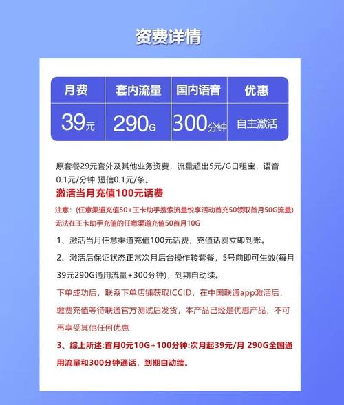 2025联通流量套餐全面实测39元290g 长期套餐真香还是智商税