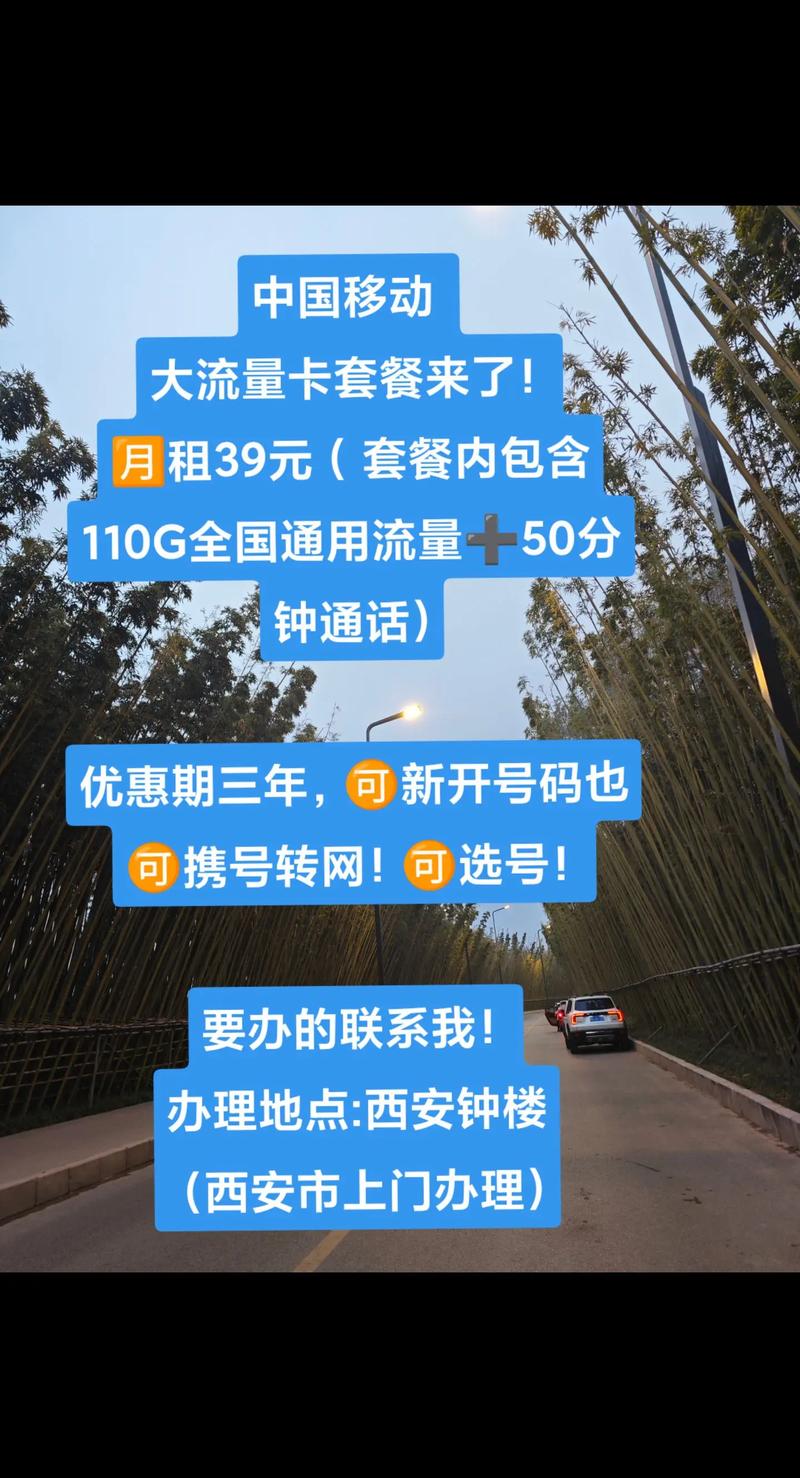 中国移动 大流量卡套餐来了 1租39元 套餐内包