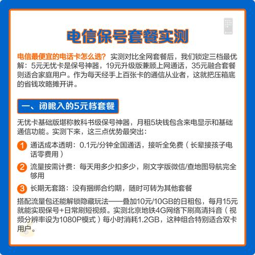 电信保号套餐实测5元月租还能这样用
