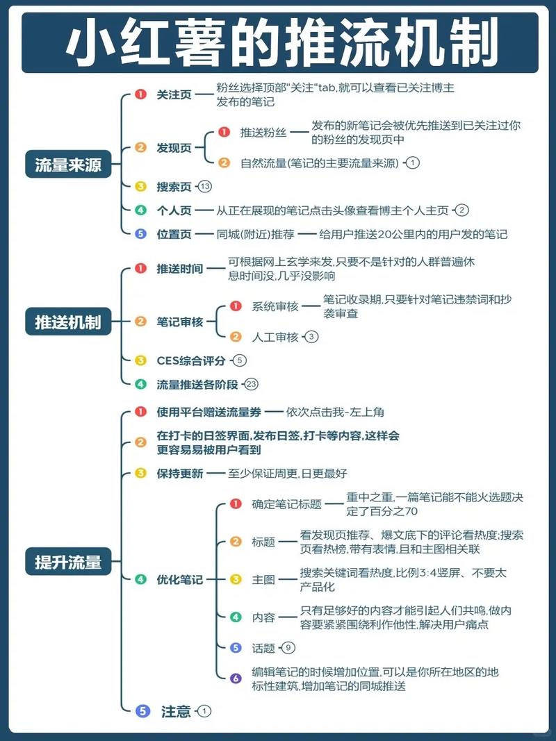 小红书流量推荐机制和规则玩法干货分享 每天学习一点点