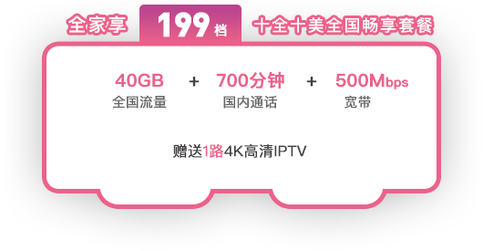 十全十美全国畅享套餐
