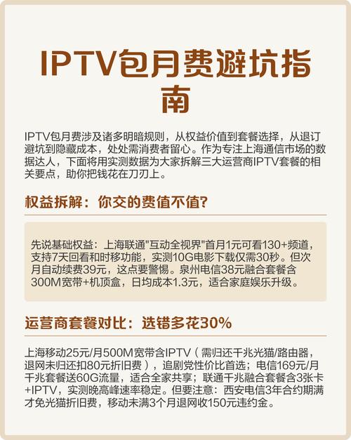 iptv包月费避坑指南