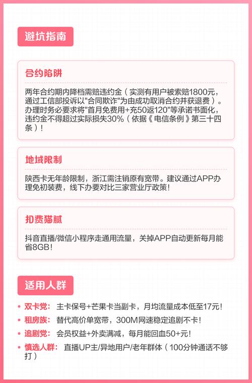 但办卡前必看避坑指南   套餐核心权益实测  流量配置