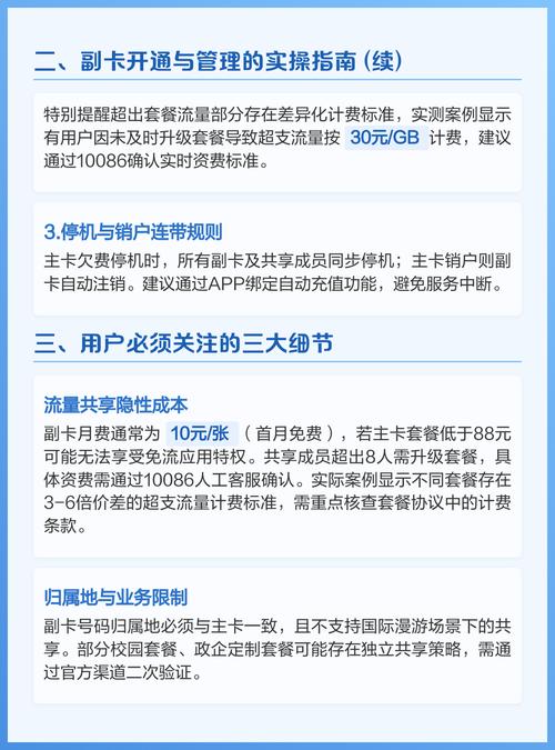 主副卡的流量怎么分配？一篇说透共享规则、避坑技巧和实操案例