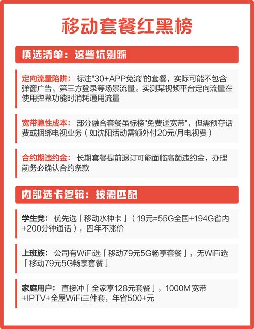 内部人教你避坑选对卡 中国移动套餐深度解析及选卡指南   闭眼
