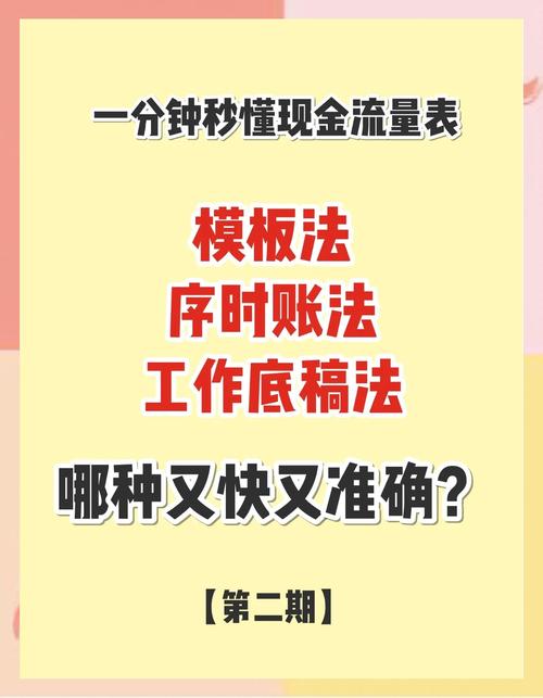 现金流量表编制三大方法你选哪个